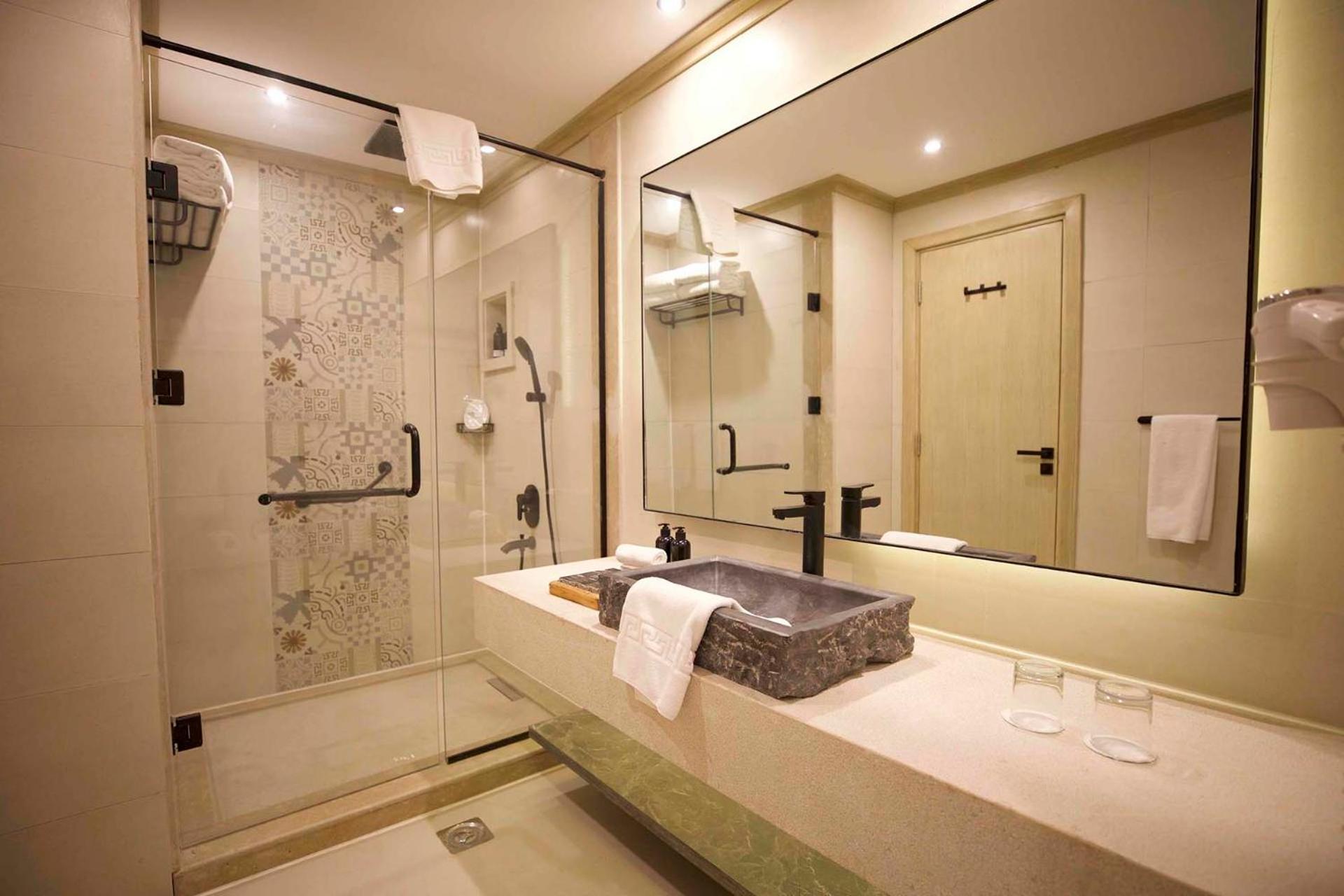 Sunrise Tucana Resort Grand Select Hurghada Cameră foto A bathroom in a hotel